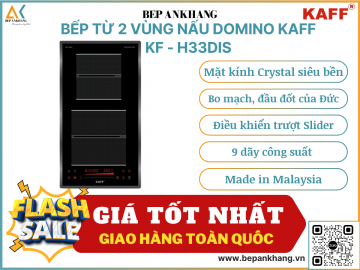 Bếp từ 2 vùng nấu Domino KAFF  KF - H33DIS - Made in Malaysia